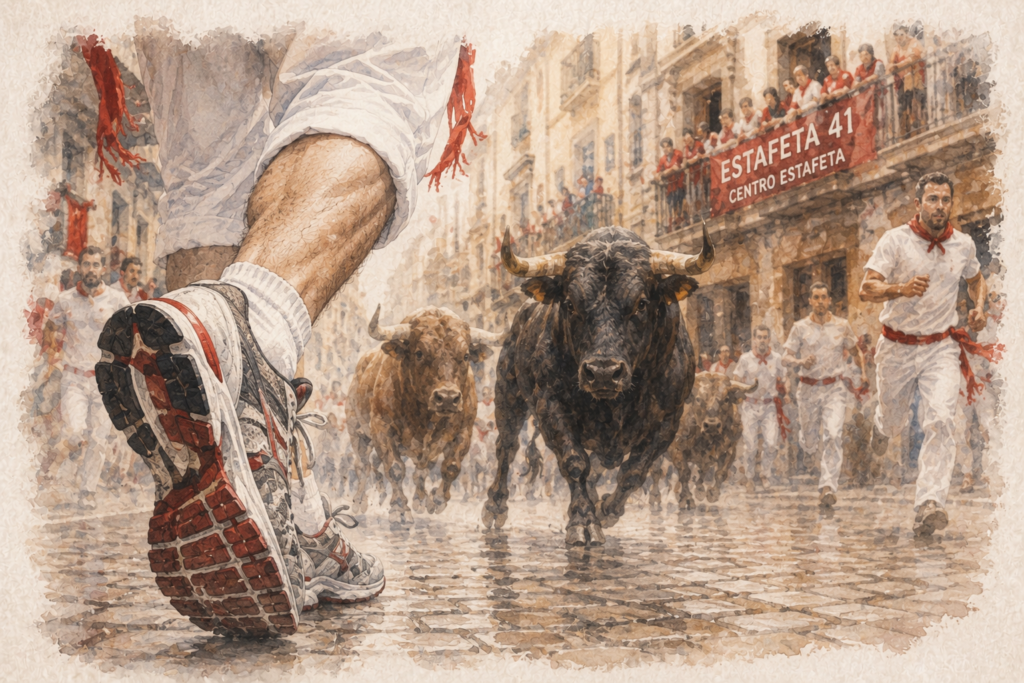 calzado para encierro san fermin